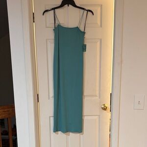 Forever 21 Teal Ribbed Dress